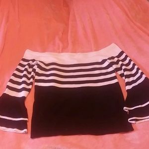 NWT Lane Bryant Off shoulder sweater